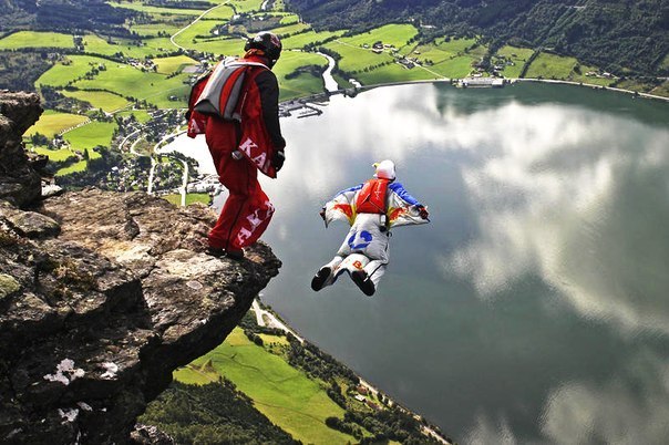 А вы решились бы на такой прыжок?