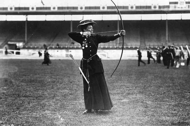 Фото с Олимпиады 1908 года в Лондоне.