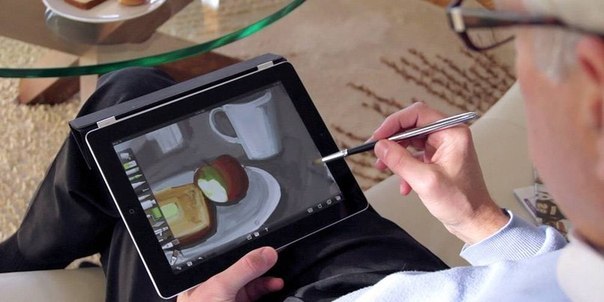 Кисточка для iPad позволяет создавать цифровые шедевры