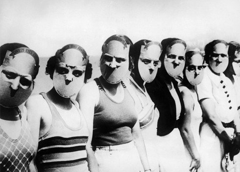 Конкурс "Мисс-красивые глаза". Флорида, США. 1935 год.