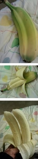 Необычный банан