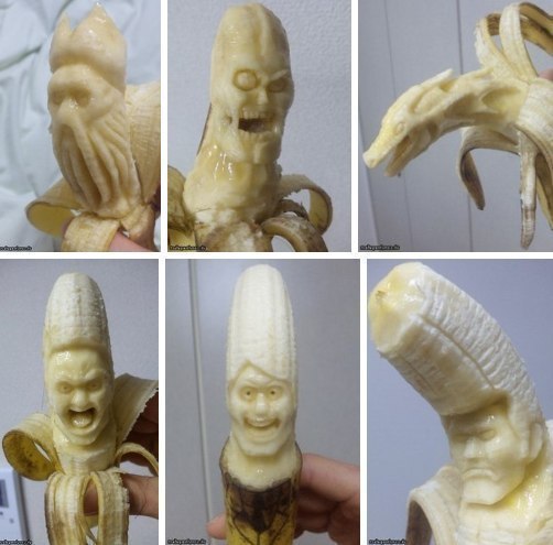Резьба по банану.