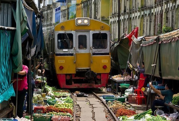 Рынок в Бангкоке.