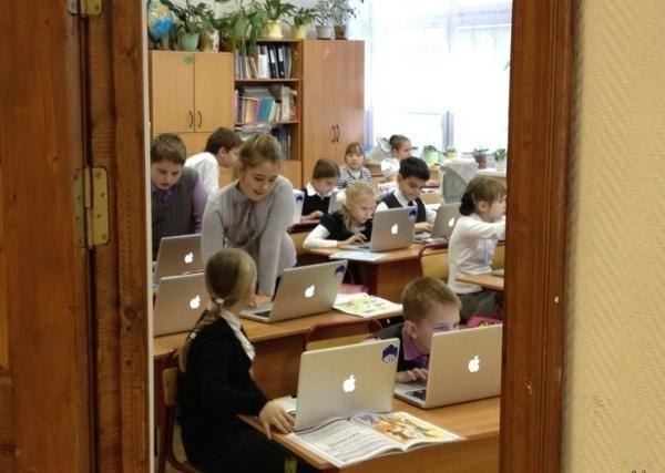В одной из школ Москвы.