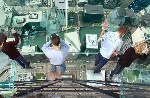 Необычный прозрачный балкон на 103 этаже небоскреба Sears Tower 