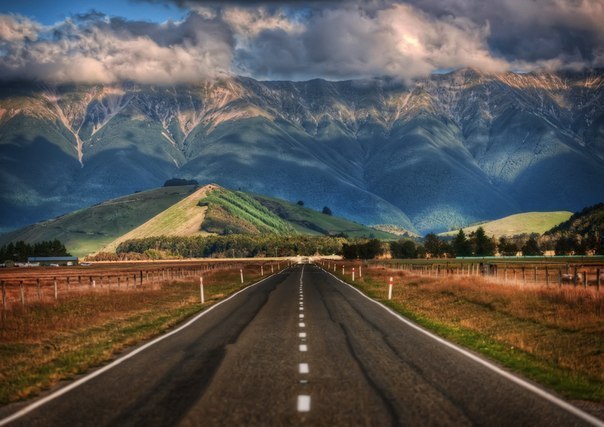Дорога. Новая Зеландия