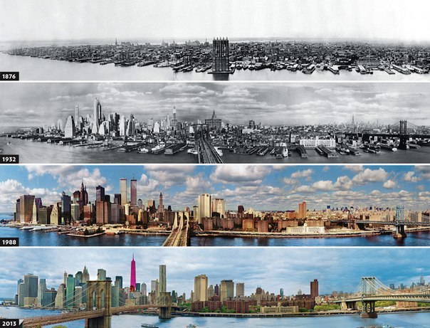Эволюция Нью-Йорка