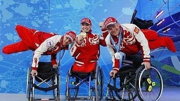 Наши паралимпийские чемпионы!