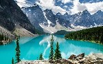 Озеро Moraine, Канада.